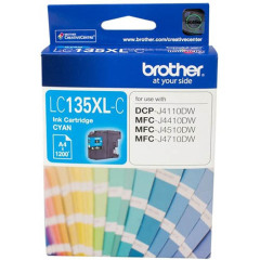 Brother LC135XL Cyan Ink Cart Image