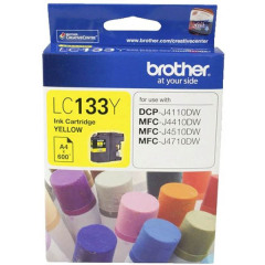 Brother LC133 Yellow Ink Cart Image