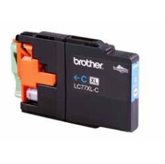 Brother LC77XL Cyan Ink Cart Image
