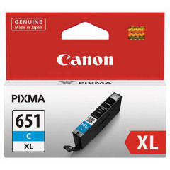 Canon CLI651XL Cyan Ink Cart Image