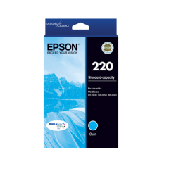 Epson 220 Cyan Ink Cart Image