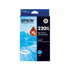 Epson 220XL Cyan Ink Cart Image