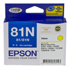 Epson 81N HY Yellow Ink Cart Image