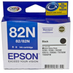 Epson 82N Black Ink Cart Image
