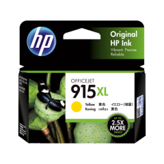 HP #915XL Yellow Ink 3YM21AA Image