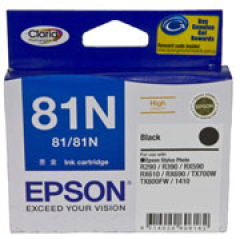 Epson 81N HY Black Ink Cart Image