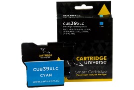 Cartridge Universe Alternate Brother LC-39C Cyan Ink Cartridge - 300 Pages