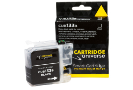 Cartridge Universe Alternate Brother LC-133 Black Ink Cartridge - 600 Pages