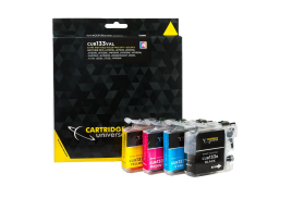 Cartridge Universe Alternate Brother LC 133 Value Pack of 4 Ink Cartridges