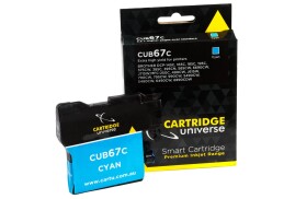 Cartridge Universe Alternate Brother LC-67 Cyan Ink Cartridge - 1250 Pages