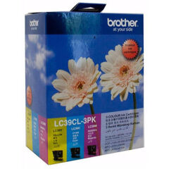 Brother BROTHER LC-39CL3PK INKJET CARTRIDGE COLOUR VALUE PACK 3 Image