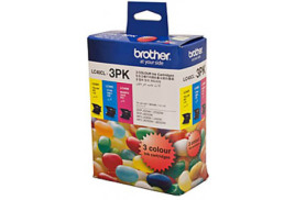 Brother BROTHER LC-40CL3PK INKJET CARTRIDGE COLOUR PACK 3