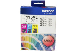 Brother LC135XL CMY Colour Pk