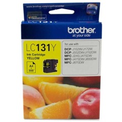 Brother LC131 Yellow Ink Cart Image