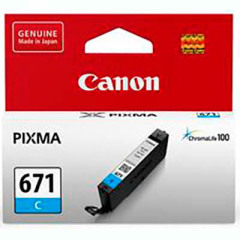 Canon CLI671 Cyan Ink Cart Image