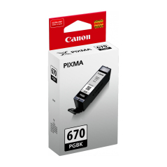 Canon PGI670 Black Ink Cart Image