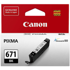 Canon CLI671 Black Ink Cart Image