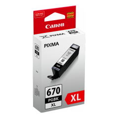 Canon PGI670XL Black Ink Cart Image