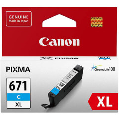 Canon CLI671XL Cyan Ink Cart Image