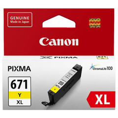 Canon CLI671XL Yellow Ink Cart Image