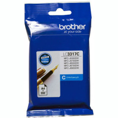 Brother BROTHER LC3317C INK CARTRIDGE 550 PAGES CYAN Image