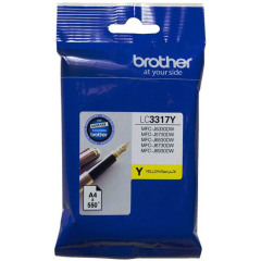 Brother BROTHER LC3317 INK CARTRIDGE 550 PAGES YELLOW Image