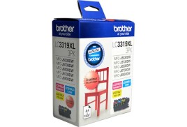 Brother BROTHER LC3319XL3PK COLOUR PACK HIGH YIELD 1500 PAGES CYAN MAGENTA YELLOW