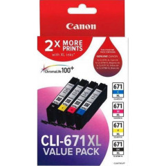 Canon CLI671XL Value Pack Image