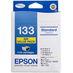 EPSON Epson 133 4 pc(s) Original Black, Cyan, Magenta, Yellow Image