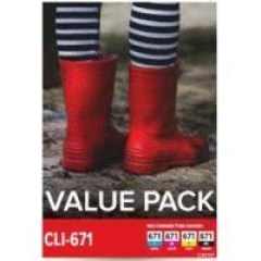 Canon CLI671 Value Pack Image
