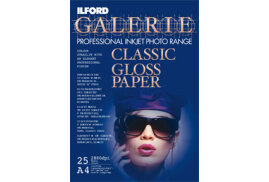 Ilford Galerie Classic Gloss Photo Paper 240gsm A4 100 Sheets