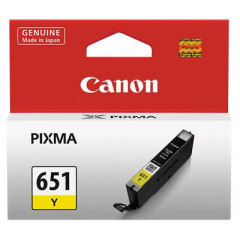 Canon CANON CLI651Y INKJET CARTRIDGE YELLOW Image
