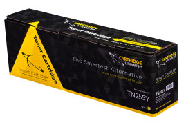 Cartridge Universe Alternate Brother TN-255 Yellow Toner Cartridge - 2,200 Pages