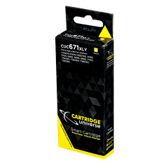 Cartridge Universe Alternate Canon CLI-671XL Yellow Ink Cartridge - 3,350 pages Image