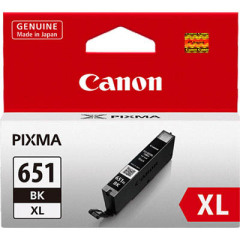 Canon CANON CLI651XLBK INKJET CARTRIDGE HIGH YIELD BLACK Image