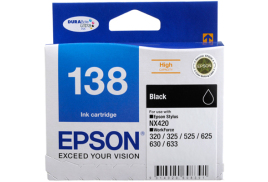 Epson 138 Black Ink Cart
