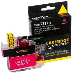 Cartridge Universe Alternate Brother LC-3317 Magenta Ink Cartridge - 550 Pages Image