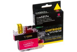 Cartridge Universe Alternate Brother LC-3317 Magenta Ink Cartridge - 550 Pages